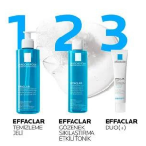 La Roche Posay Effaclar Yağlı Ve Akneye Eğilimli Ciltler İçin Salisilik Asit İçeren Tonik 200 ml (1)