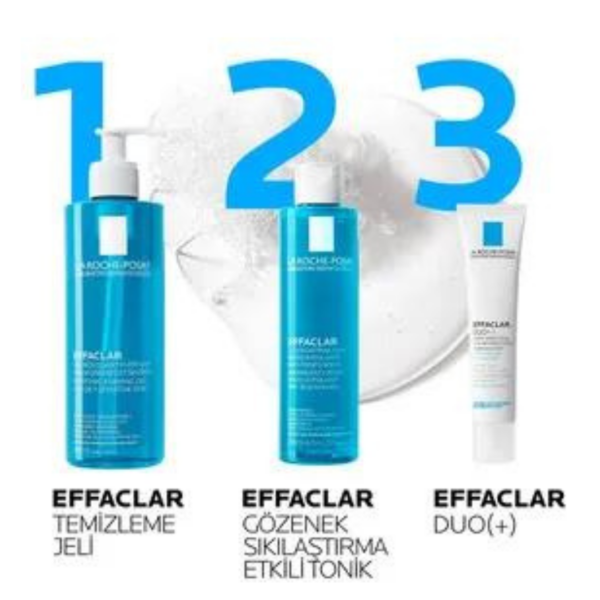 La Roche Posay Effaclar Yağlı Ve Akneye Eğilimli Ciltler İçin Salisilik Asit İçeren Tonik 200 ml (1)